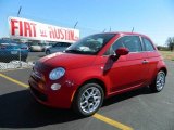 2012 Rosso (Red) Fiat 500 Pop #57876759