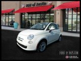 2012 Bianco (White) Fiat 500 c cabrio Pop #57876753