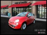 2012 Rosso Brillante (Red) Fiat 500 c cabrio Lounge #57876734
