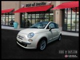 2012 Bianco Perla (Pearl White) Fiat 500 c cabrio Lounge #57876707
