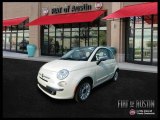 2012 Bianco Perla (Pearl White) Fiat 500 c cabrio Lounge #57876706