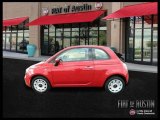 2012 Rosso Brillante (Red) Fiat 500 c cabrio Pop #57876697