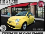 2012 Giallo (Yellow) Fiat 500 Pop #57876664