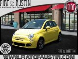 2012 Giallo (Yellow) Fiat 500 Sport #57876632