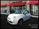 2012 Bianco Perla (Pearl White) Fiat 500 c cabrio Lounge #57876619