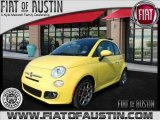 2012 Giallo (Yellow) Fiat 500 Sport #57876600