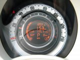 2012 Fiat 500 c cabrio Lounge Gauges