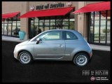 2012 Grigio (Grey) Fiat 500 c cabrio Lounge #57876588