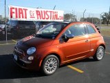 2012 Rame (Copper Orange) Fiat 500 c cabrio Lounge #57876587