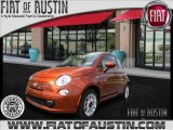 2012 Rame (Copper Orange) Fiat 500 Pop #57876560