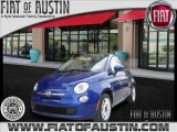 2012 Azzurro (Blue) Fiat 500 Pop #57876558