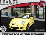 2012 Giallo (Yellow) Fiat 500 Sport #57876551