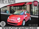 2012 Rosso (Red) Fiat 500 Pop #57876538