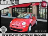 2012 Rosso (Red) Fiat 500 Pop #57876537