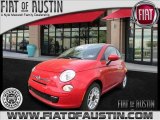 2012 Rosso (Red) Fiat 500 Pop #57876528