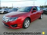 2012 Red Candy Metallic Ford Fusion SE #57872866