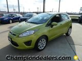 2012 Lime Squeeze Metallic Ford Fiesta SE Hatchback #57872845