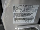 2012 F350 Super Duty Color Code for Ingot Silver Metallic - Color Code: UX