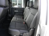 2012 Ford F350 Super Duty Lariat Crew Cab 4x4 Dually Black Interior