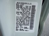 2004 Pathfinder Color Code for Glacier Pearl - Color Code: QX1