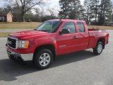 2011 Fire Red GMC Sierra 1500 SLE Extended Cab #58090482