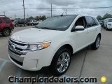 White Suede Ford Edge in 2012
