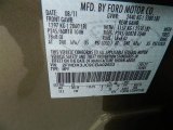 2012 Edge Color Code for Ginger Ale Metallic - Color Code: JY