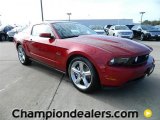 2012 Red Candy Metallic Ford Mustang GT Premium Coupe #57872714