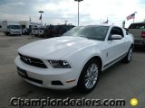 2012 Performance White Ford Mustang V6 Premium Coupe #57872709