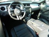2012 Ford Mustang V6 Premium Coupe Charcoal Black Interior