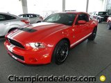 2012 Race Red Ford Mustang Shelby GT500 SVT Performance Package Coupe #57872700