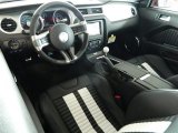 2012 Ford Mustang Shelby GT500 SVT Performance Package Coupe Charcoal Black/White Interior