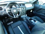2012 Ford Mustang GT Premium Convertible Charcoal Black/Cashmere Interior