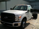 2011 Oxford White Ford F350 Super Duty XL Regular Cab Chassis #57876373