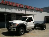 2011 Oxford White Ford F550 Super Duty XL Regular Cab Chassis #57876366