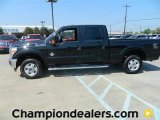 2011 Tuxedo Black Metallic Ford F250 Super Duty XLT Crew Cab 4x4 #57872557