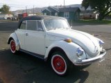 1972 White Volkswagen Beetle Convertible #57876313