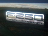 2007 Ford F250 Super Duty Lariat Crew Cab 4x4 Marks and Logos