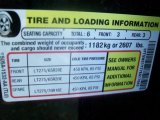 2007 Ford F250 Super Duty Lariat Crew Cab 4x4 Info Tag