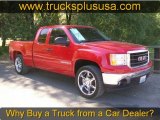 2007 Fire Red GMC Sierra 1500 SLE Extended Cab #57876276