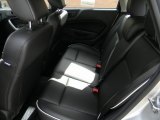 2012 Ford Fiesta SES Hatchback Charcoal Black Interior