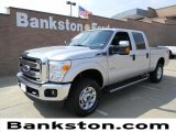 2012 Ingot Silver Metallic Ford F250 Super Duty XLT Crew Cab 4x4 #57872315