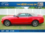 2010 Torch Red Ford Mustang V6 Premium Convertible #57876247