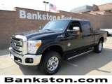 2012 Black Ford F250 Super Duty XLT Crew Cab 4x4 #57872314