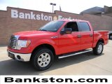 2011 Race Red Ford F150 XLT SuperCrew 4x4 #57872281