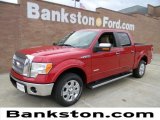 2011 Red Candy Metallic Ford F150 Lariat SuperCrew #57872280