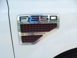 2008 Ford F350 Super Duty XL Crew Cab Chassis Marks and Logos