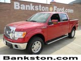 2011 Red Candy Metallic Ford F150 Lariat SuperCrew 4x4 #57872277