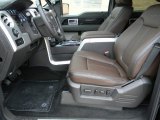 2011 Ford F150 Platinum SuperCrew Sienna Brown/Black Interior