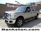 2011 Pale Adobe Metallic Ford F250 Super Duty Lariat Crew Cab 4x4 #57872250